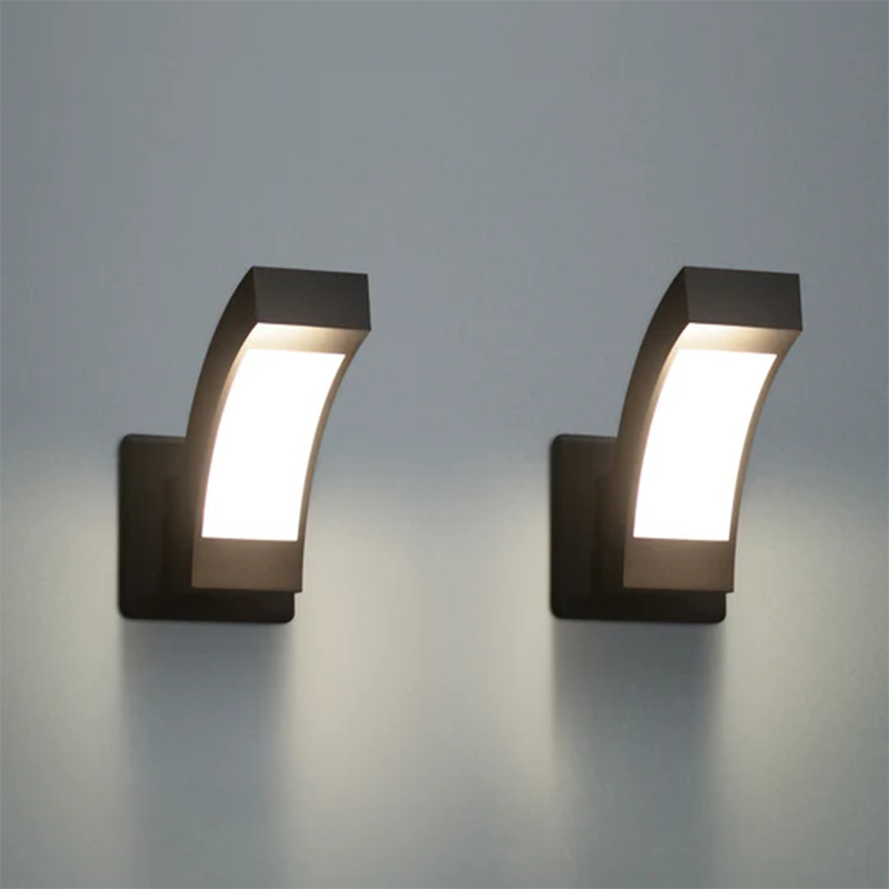 12557 2-pack LED udendørs væglys