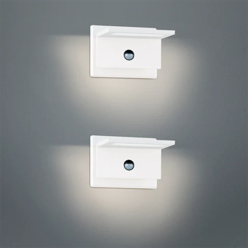 17311 2-pak udendørs LED-væglys